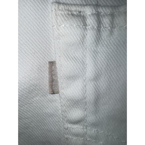 Vintage Levi’s SilverTab Loose Shorts | White Denim | 90s Made in USA | Size 31 - Picture 4 of 12